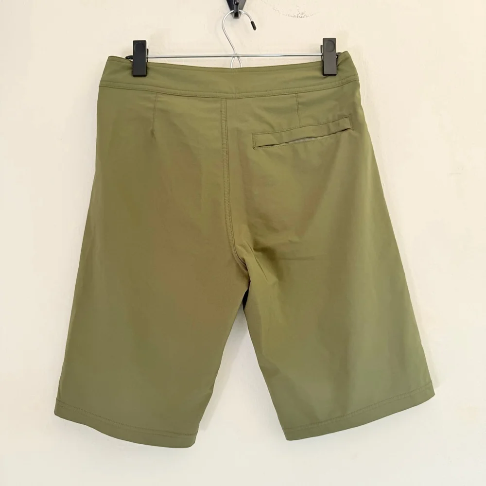 Prana Men's Olive Green Board Shorts Size 28